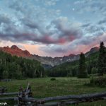 7268 Sunset, Mt. Sneffels Wilderness Area, Uncompahgre National Forest, Co