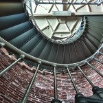 1227 Umpqua Lighthouse, spiral staircase