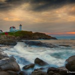 1678 Sunset, Nubble Lighthouse, Cape Neddick