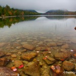 1684 Foggy Autumn Morning, Jordan Pond