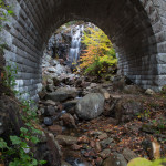 2985 Waterfall Bridge and Hadlock Falls, Acadia National Park, ME