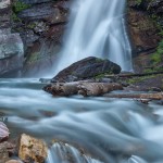 5294 Baring Waterfall, Glacier National Park, Montana
