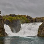 7124 Hjalparfoss Waterfall, Iceland